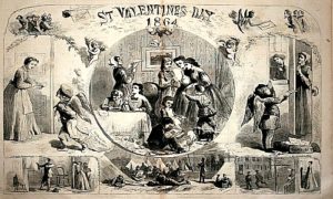 Valentine's Day card 1864