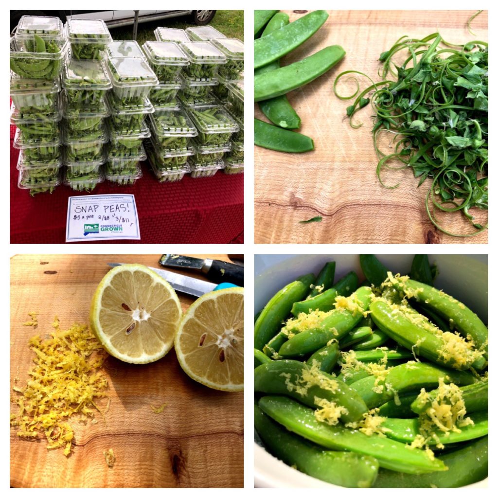 Farmers Market Lemony Snap Pea Recipe