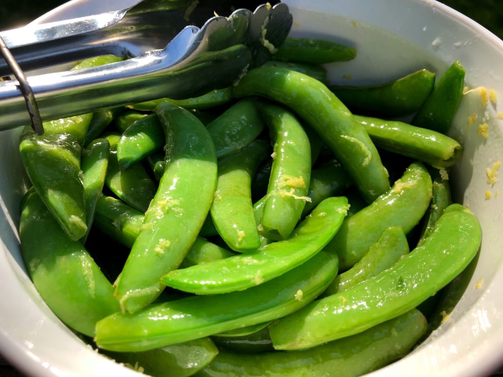 Easy Peasy Lemony Peas